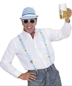 WIDMANN Beiers Hoedje Bayern Print Met Veer 13 WIDMANN Beiers Hoedje Bayern Print Met Veer -Andere Beroepen Winkel 0062b e 1