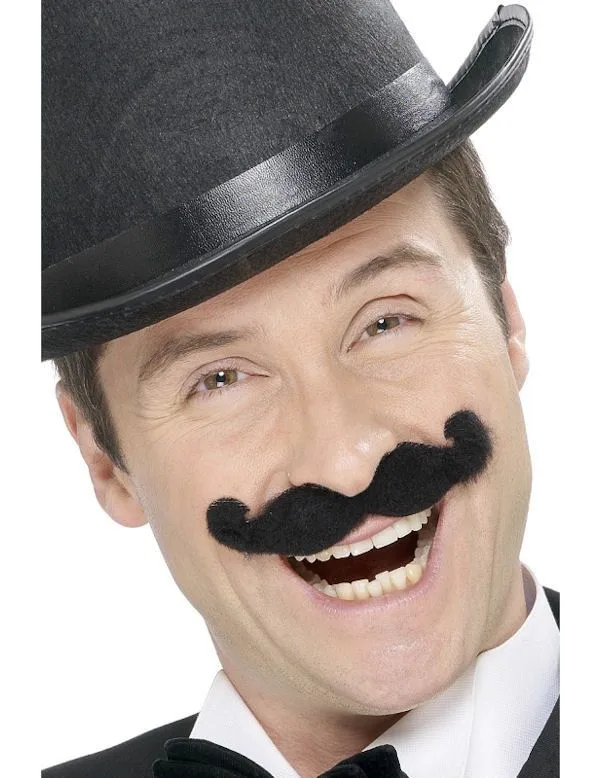 Smiffy's Zwarte Toff Snor 3 Smiffy's Zwarte Toff Snor