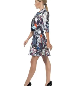 Smiffy's Cruella Pruik, Zombie -Andere Beroepen Winkel 45635 s 25