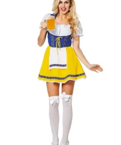 Wilbers Vrolijke Mini Bayern Hoed Met Edelweiss, Groen