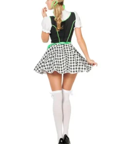 Wilbers Vrolijke Mini Bayern Hoed Met Edelweiss, Groen -Andere Beroepen Winkel 4976 3 5