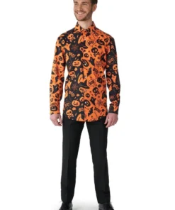 Opposuits Halloween Halfmask Kinmasker Schedel Metallic -Andere Beroepen Winkel cssm 1012 3 11