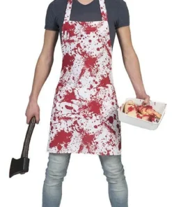 FUNNY FASHION Harry Hakgraag De Slagerszoon Man Kostuum