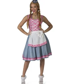 FUNNY FASHION Vrolijke Mini Bayern Hoed Met Edelweiss, Groen