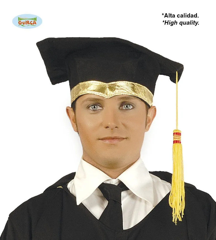 Guirca Luxe Hoed Graduate Amerikaanse Universiteit 3 Guirca Luxe Hoed Graduate Amerikaanse Universiteit