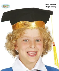 Guirca Hoed Student Met Gouden Rand