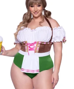 LEG AVENUE Vrolijke Mini Bayern Hoed Met Edelweiss, Groen