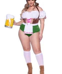 LEG AVENUE Vrolijke Mini Bayern Hoed Met Edelweiss, Groen -Andere Beroepen Winkel leg 2022 87112x 101 3 3