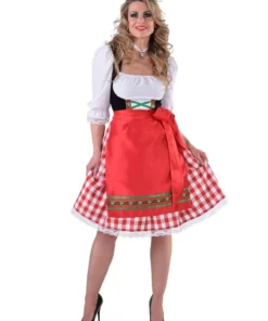 Magic By Freddy's Vrolijke Mini Bayern Hoed Met Edelweiss, Groen