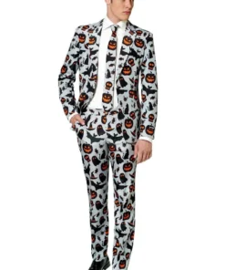 Suitmeister Halloween Halfmask Kinmasker Schedel Metallic