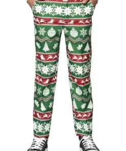 Suitmeister X-Mas Fever Kerstmanmuts Glitter, Blauw -Andere Beroepen Winkel obbo 0018 3 14