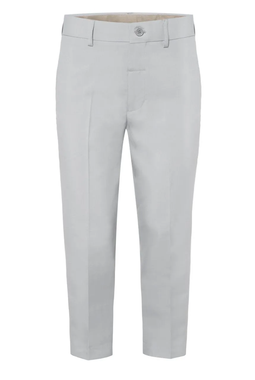 Opposuits Grijze Bruidsjonker Zonder Ringen Jongen Kostuum 8 Opposuits Grijze Bruidsjonker Zonder Ringen Jongen Kostuum - Afbeelding 6