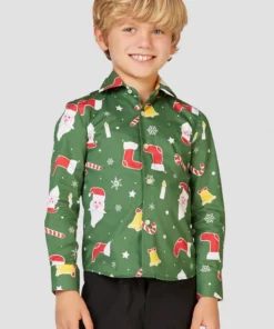 Opposuits X-Mas Fever Kerstmanmuts Glitter, Blauw -Andere Beroepen Winkel ossb 0003 6 11