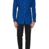 Opposuits Marine Blauw Navy Royale Overhemd Met Lange Mouwen Man -Andere Beroepen Winkel ossm 0011 1 14
