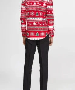 Opposuits Gingerbread Man Snoep Wandelstok, 82 Centimeter -Andere Beroepen Winkel ossm 0013 3 12