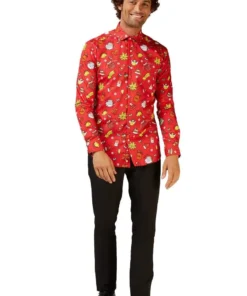Opposuits Gingerbread Man Snoep Wandelstok, 82 Centimeter -Andere Beroepen Winkel ossm 0018 5 10