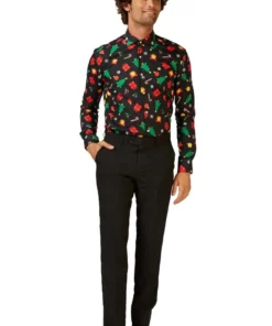 Opposuits Gingerbread Man Snoep Wandelstok, 82 Centimeter -Andere Beroepen Winkel ossm 0019 3 11