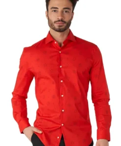 Opposuits Gingerbread Man Snoep Wandelstok, 82 Centimeter