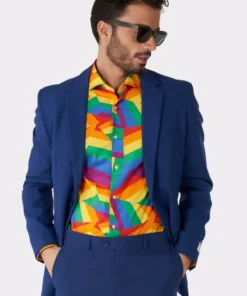Opposuits Over The Zig Zag Rainbow Festival Blouse Man -Andere Beroepen Winkel ossm 1002 4 14