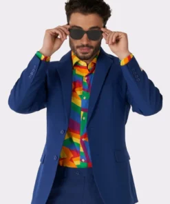 Opposuits Over The Zig Zag Rainbow Festival Blouse Man -Andere Beroepen Winkel ossm 1002 5 14