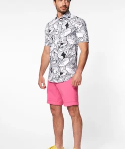 Opposuits Whats Up Doc Bugs Bunny Blouse Zwart Wit Man -Andere Beroepen Winkel osss 1006 3 14