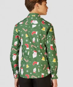 Opposuits X-Mas Fever Kerstmanmuts Glitter, Blauw -Andere Beroepen Winkel osst 0003 3 11