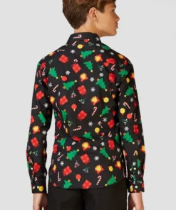 Opposuits X-Mas Fever Kerstmanmuts Glitter, Blauw -Andere Beroepen Winkel osst 0004 3 12