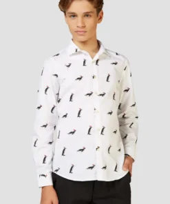 Opposuits X-Mas Fever Kerstmanmuts Glitter, Blauw -Andere Beroepen Winkel osst 0005 6 12