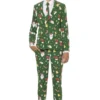 Opposuits X-Mas Fever Kerstmanmuts Glitter, Blauw