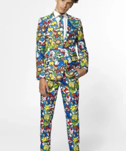Opposuits Super Mario Computerspel Actie Figuren Jongen Kostuum
