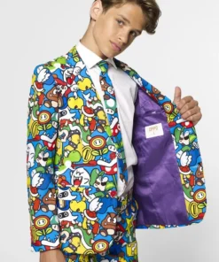 Opposuits Super Mario Computerspel Actie Figuren Jongen Kostuum -Andere Beroepen Winkel ostb 0017 3 16