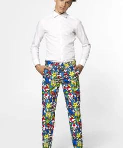 Opposuits Super Mario Computerspel Actie Figuren Jongen Kostuum -Andere Beroepen Winkel ostb 0017 5 16