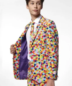 Opposuits Ontplofte Gekleurde Confetti Kanon Jongen Kostuum -Andere Beroepen Winkel ostb 1003 6 16