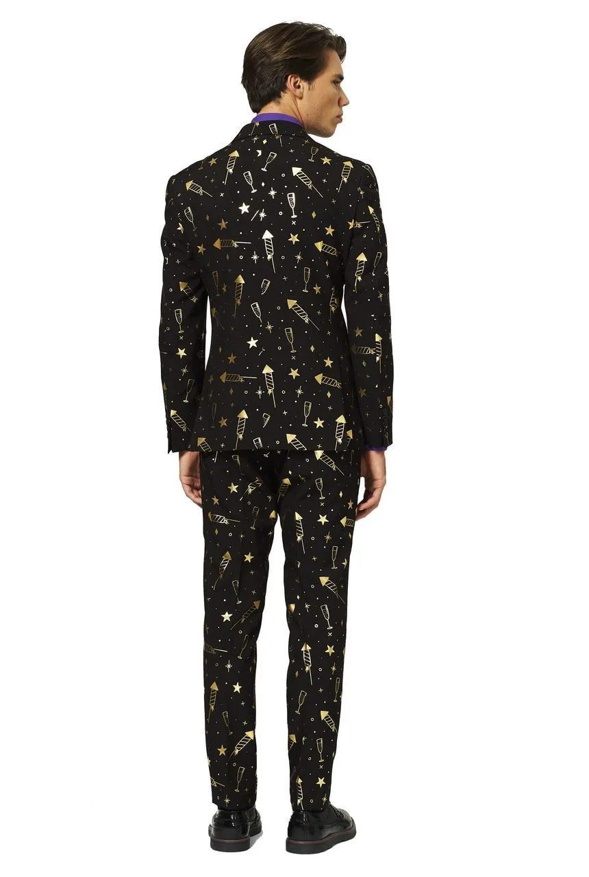 Opposuits Kousenband Zwart Met Hartje 4 Opposuits Kousenband Zwart Met Hartje - Afbeelding 2