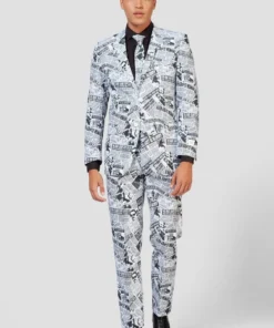 Opposuits Voorpagina Nieuws Man Kostuum