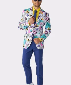 Opposuits Atletische 80s Zweetband Set, Neon Rose -Andere Beroepen Winkel osui 0128 8 17