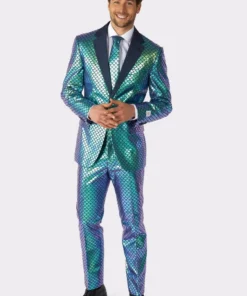 Opposuits Fancy Fish Aquaman Mermaid Opposuit Kostuum