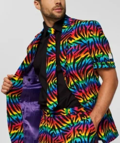 Opposuits Wild Rainbow Zomer Man Kostuum -Andere Beroepen Winkel osum 0022 04 13
