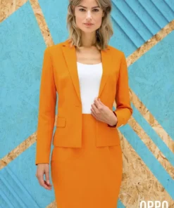 Opposuits Handschoen Lang Neon, Oranje -Andere Beroepen Winkel oswm 0006 5 15