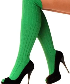 PartyXplosion Kniekousen Groen Maat 41-47