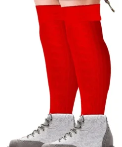 PartyXplosion Tiroler Sokken Lang Rood 39-42 -Andere Beroepen Winkel pxp 2020 11196 2 6