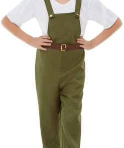 Smiffy's Milady Pruik, Kind Middeleeuwen Bruin -Andere Beroepen Winkel smf2019 50741 2 17