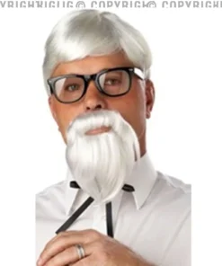 WIDMANN Pruik, Kentucky Met Baard Colonel Sanders