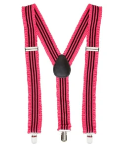 WIDMANN Raderboot Bretels Roze Met Plooien