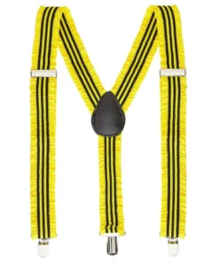 WIDMANN Raderboot Bretels Geel Met Plooien