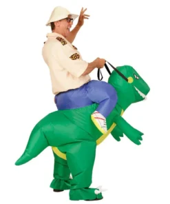 WIDMANN Hilarisch Opblaasbare Dinosaurus Volwassen Kostuum -Andere Beroepen Winkel wdm1516 75505 c 14
