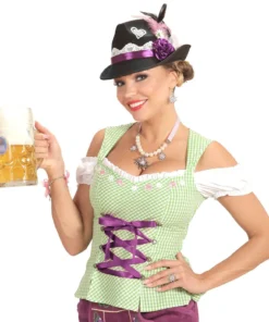 WIDMANN Zwarte Beierse Fedora Met Decoratie -Andere Beroepen Winkel wdm1617 75719 c