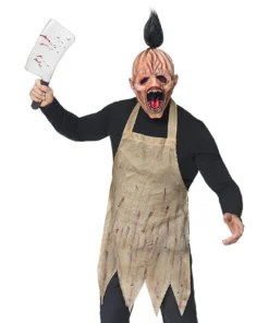 WIDMANN Bloederige Slager Schort En Masker Kostuum -Andere Beroepen Winkel wdm 2018 03323 2 9