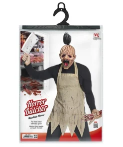 WIDMANN Bloederige Slager Schort En Masker Kostuum -Andere Beroepen Winkel wdm 2018 03323 3 9