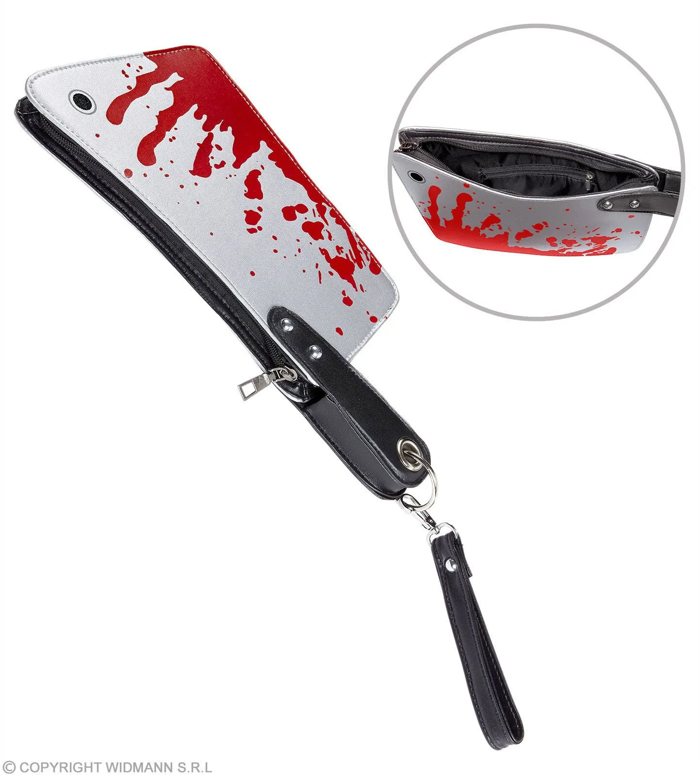 WIDMANN Bloederige Hakmes Tas Halloween 4 WIDMANN Bloederige Hakmes Tas Halloween - Afbeelding 2